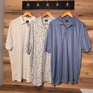 3 Greg Norman lightweight polos size XXL